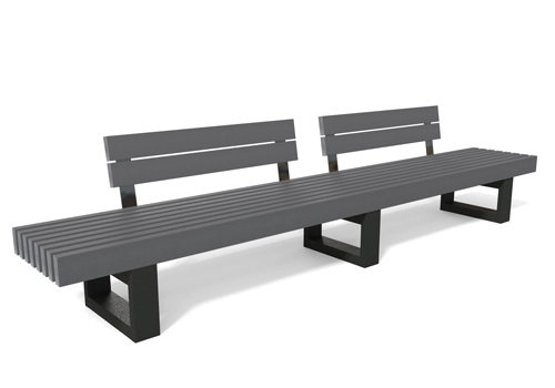 Banquette Contemporaine double dossier