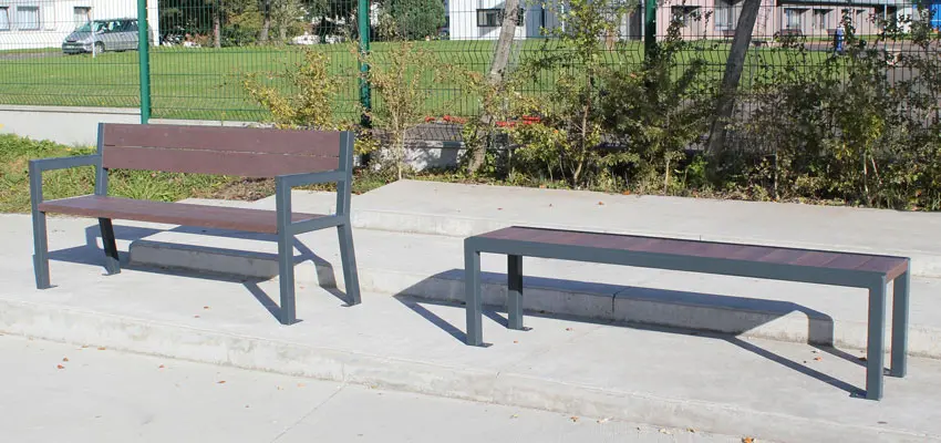 Ensemble Élégance banc et banquette