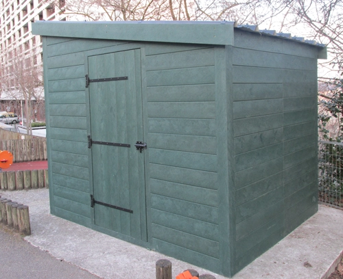 Abri jardin Lilas 2 pans