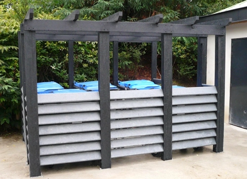 Local conteneur pergola