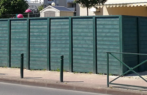 Palissade pleine