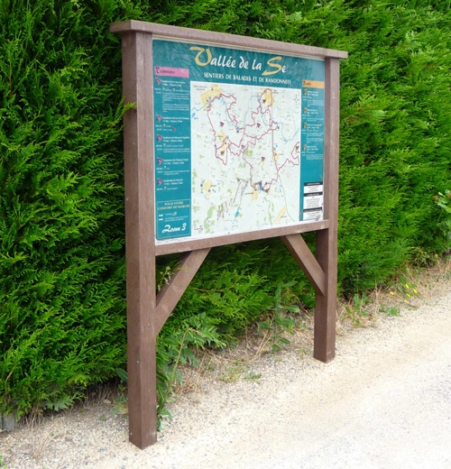 Panneau d'info 97x145