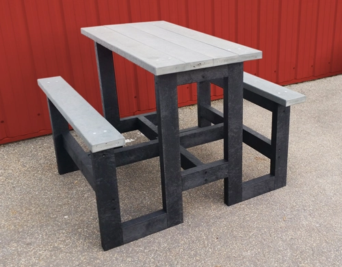 Table Snack 4 places (vue face)